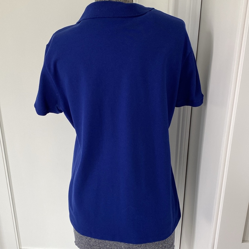 Lacoste Marine Blue Short Sleeve Pique Polo-L - Picture 3 of 7